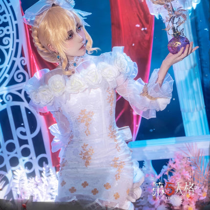 Monenjoy アイデンティティ5 調香師 今宵こそ コスプレ衣装 オフショルダー スカート IdentityV 第五人格　肩出し ワンピース イベント　GS1157 - Monenjoy