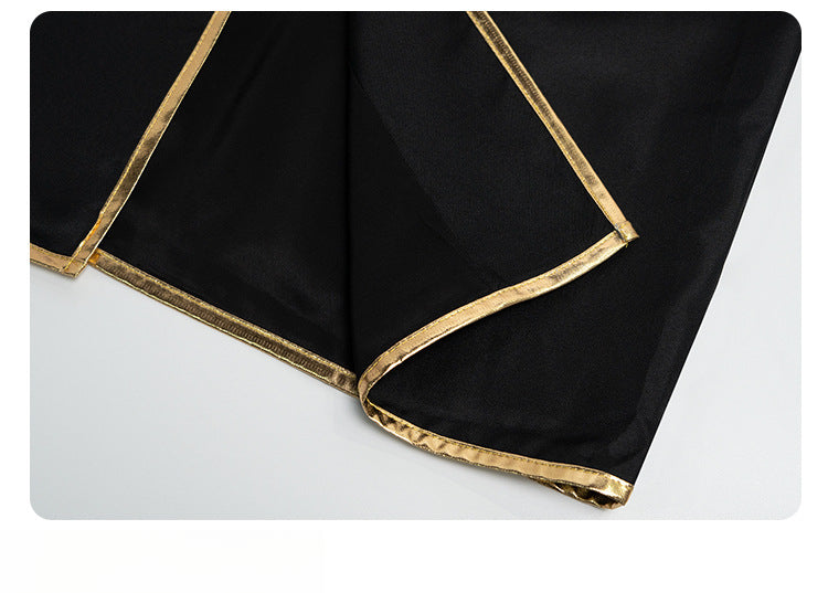 Monenjoy 銀魂 コスプレ　土方 十四郎　ぎんたま 　ガンマスク付コスチューム　真選組の副長　真選組　ユニフォーム　学園祭　イベント　仮装 - Monenjoy