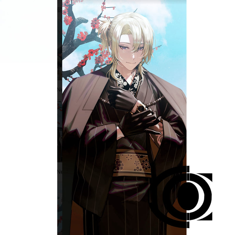 Monenjoy にじさんじ 新年会Luca Kaneshiro 　ルカ・カネシロ 　和服　新年祭　YouTubeチャンネル 歌謡祭2024 　イベント　コスプレ衣装 - Monenjoy