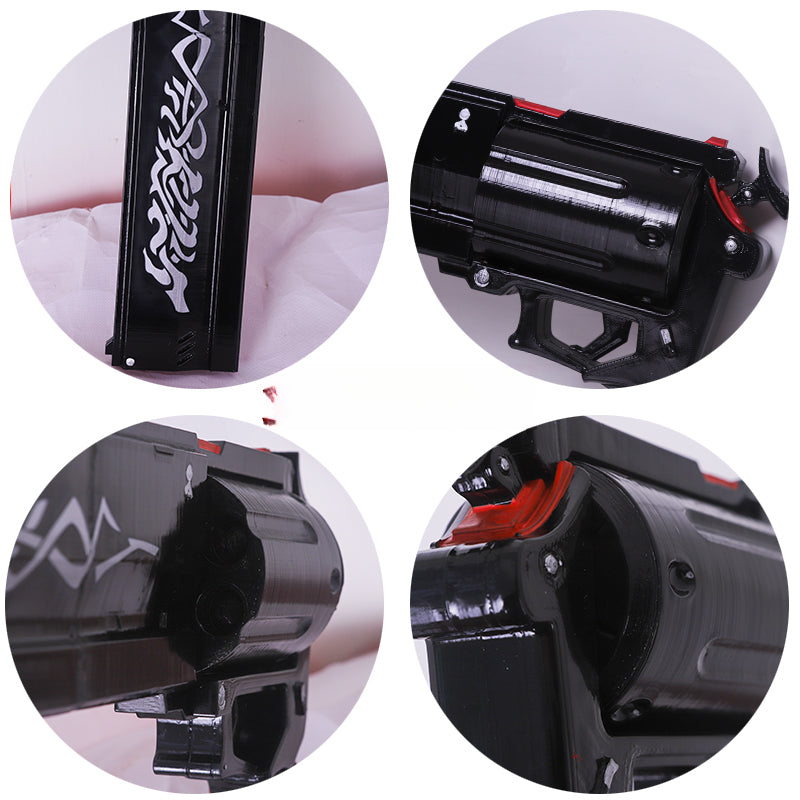 Monenjoy　ゼンレスゾーンゼロ　ビリー　コスプレ道具　銃のレプリカ 47cm　ビリー・キッド 邪兎屋 　武器モデル　樹脂製 - Monenjoy