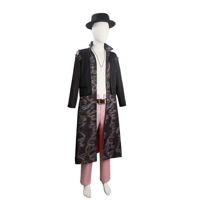 Monenjoy ONE PIECE ジュラキュール・ミホーク 鷹の目のミホーク コスチューム ワンピース イベント コスプレ 舞台服 カッコイイ 学園祭  - Monenjoy