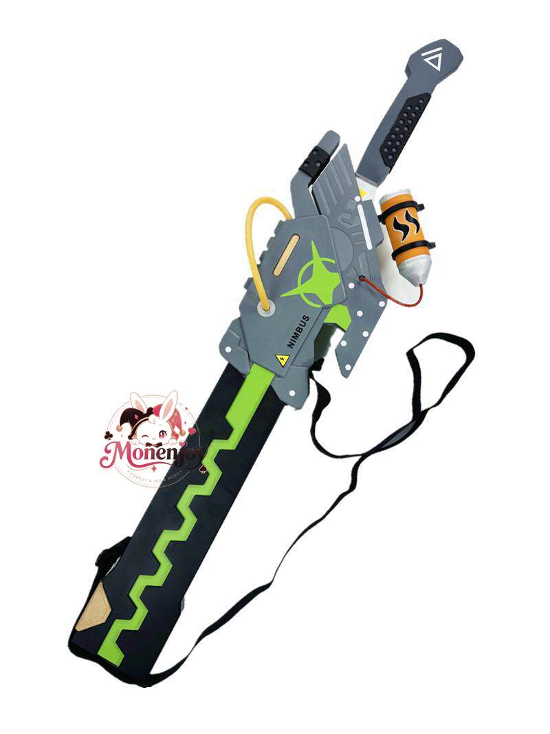 ゼンレスゾーンゼロ アンビー モチーフ武器 コスプレ道具 110cm 木製