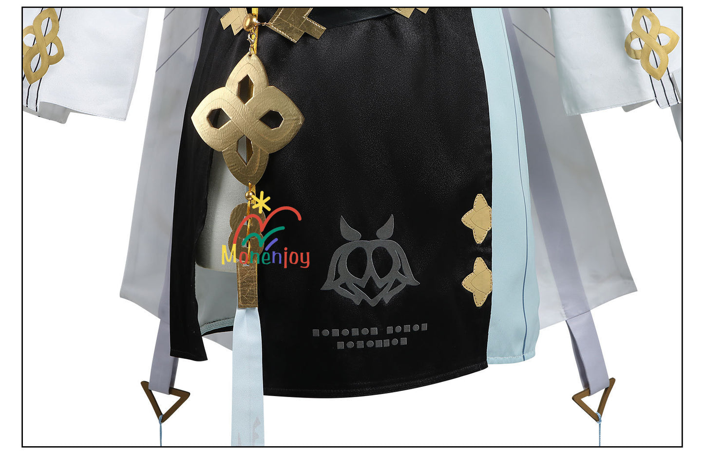 Monenjoy 鳴潮 白芷　コスプレ　びゃくし　コスチューム　ワンピース　かわいい　髪飾り＋イヤリング付 - Monenjoy