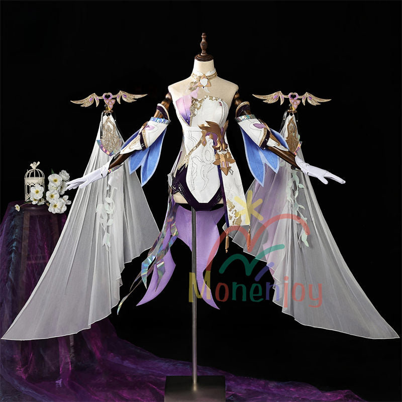 Monenjoy 崩壊3rd  エリシア　コスプレ　 妖精エリ 真我・人の律者 コスプレ衣装　コスチューム　舞台服