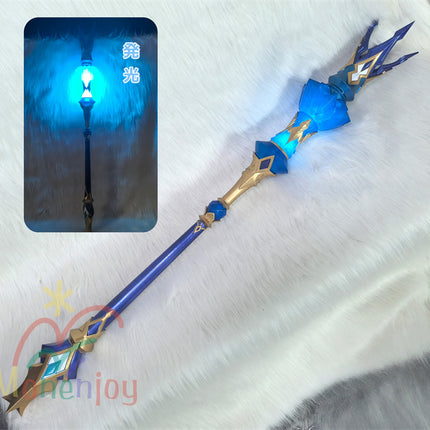Monenjoy Cerydra Magic Wand, Queen Rod, Queen Scepter, 100cm, จาก Collapse Star Rail / Cosplay Prop, Okheima, วัสดุ PLA เรืองแสงและมืด สำหรับงานอีเวนต์