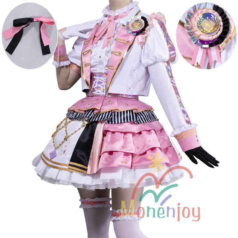 Monenjoy　プロセカ　暁山瑞希 コスプレ衣装  あきやまみずき　  プロジェクトセカイ　  コスチューム 25時、ナイトコードで 　イベント