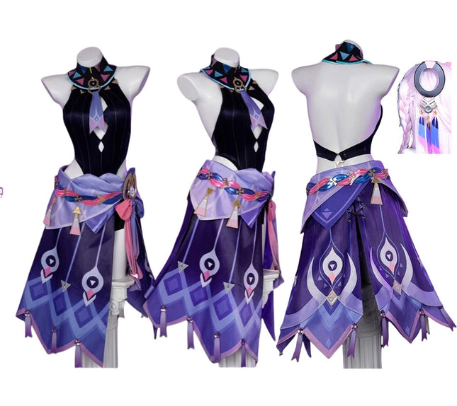 Monenjoy 原神 シトラリ コスプレ衣装 ミクトランの星を観る者 ワンピース コスチューム  仮装 - Monenjoy