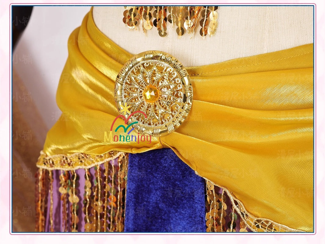 Monenjoy しゅごキャラ！ 月詠歌唄 舞娘 コスプレ衣装 ほしな歌唄　イベント　GS1306 - Monenjoy