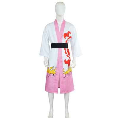 Monenjoy ONEPIECE 光月モモの助　ワノ国将軍　和服 衣装 ユニフォーム　コスチューム　少年漫画　COS　ハロウィン　舞台衣装　学園祭　クリスマス　イベント - Monenjoy