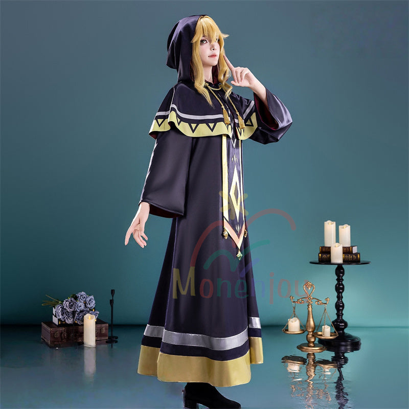 Monenjoy　サイレント・ウィッチ モニカ・エヴァレット  七賢人　コスプレ衣装　刺繍柄　魔術　3d樹脂製パーツ　沈黙の魔女の隠しごと  　イベント　コスチュームGS1904