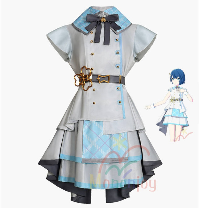 Monenjoy　プロジェクトセカイ  桐谷遥　コスプレ衣装　益坂女子学園 &nbsp;MORE MORE JUMP　舞台服　ASRUN　ライブ服　コスチューム