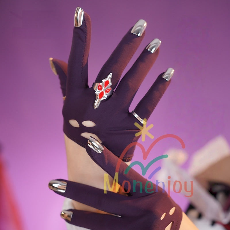 Monenjoy　崩壊スターレイル　長夜月　コスプレ衣装　記憶なのか　金属製パーツ　三月なのか　靴カバー付き　黄金裔　オロニクス　コスチュームGS1942