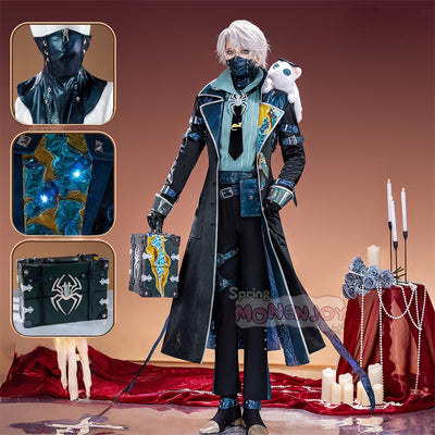 Monenjoy アイデンティティ5 納棺師 コスプレ衣装　7周年UR衣装パック 納棺師 キャッツアイ 第五人格/IdentityV　猫ちゃん＋箱追加　コスチュームGS1931