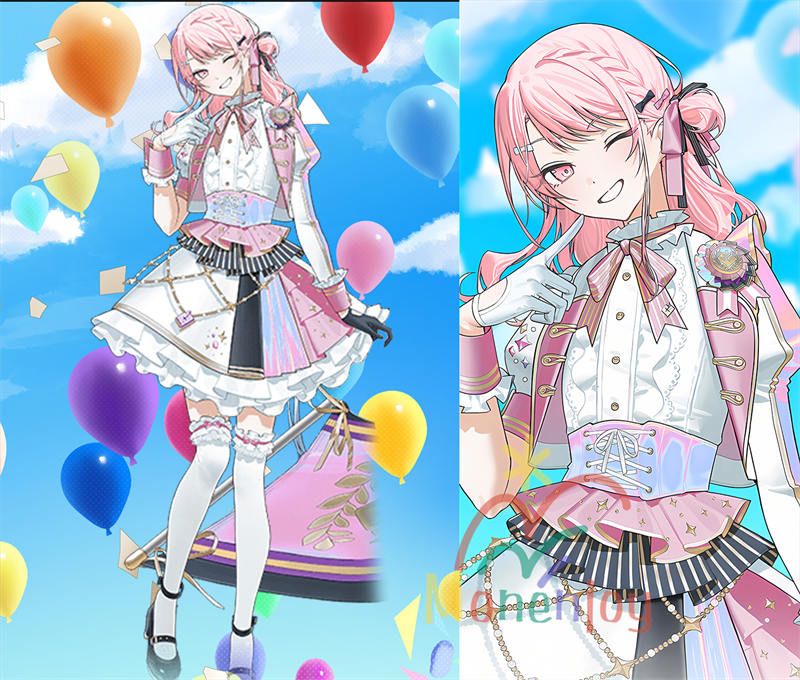 Monenjoy　プロセカ　暁山瑞希 コスプレ衣装  あきやまみずき　  プロジェクトセカイ　  コスチューム 25時、ナイトコードで 　イベント