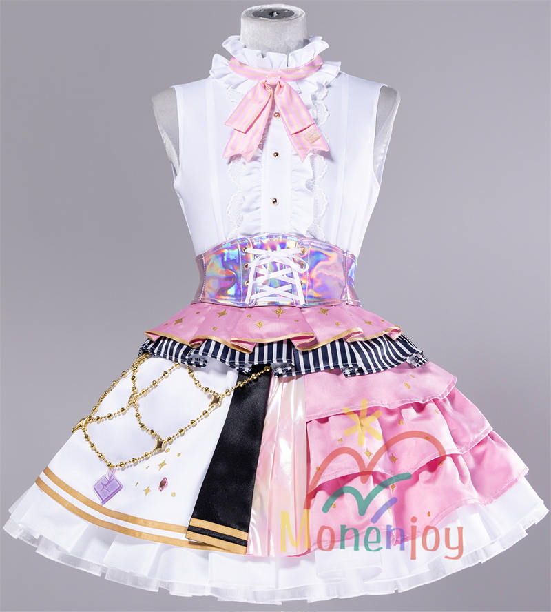 Monenjoy　プロセカ　暁山瑞希 コスプレ衣装  あきやまみずき　  プロジェクトセカイ　  コスチューム 25時、ナイトコードで 　イベント