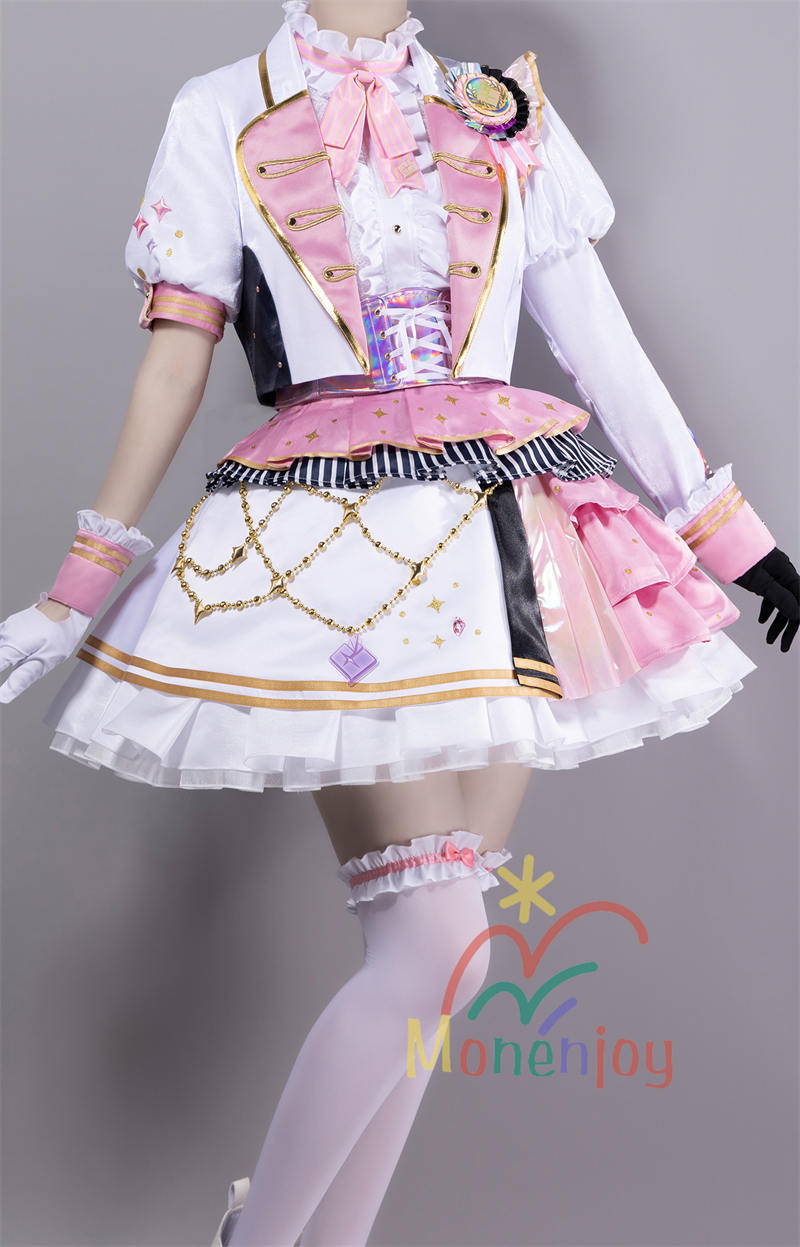 Monenjoy　プロセカ　暁山瑞希 コスプレ衣装  あきやまみずき　  プロジェクトセカイ　  コスチューム 25時、ナイトコードで 　イベント