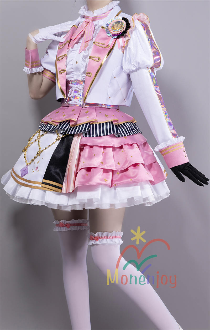 Monenjoy　プロセカ　暁山瑞希 コスプレ衣装  あきやまみずき　  プロジェクトセカイ　  コスチューム 25時、ナイトコードで 　イベント