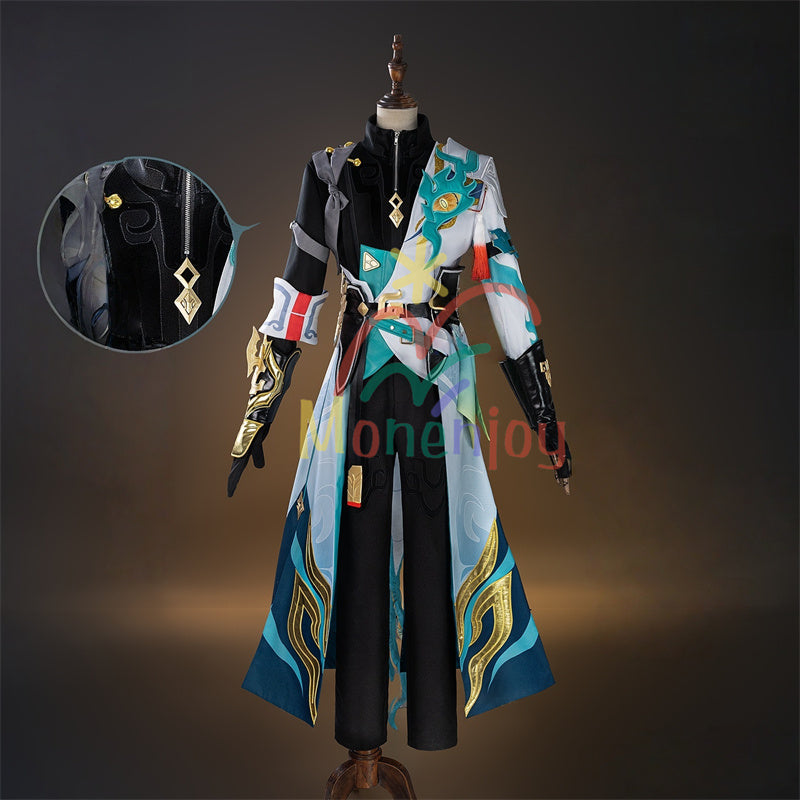 Monenjoy　崩壊スターレイル 丹恒　騰荒　コスプレ衣装　とうこう　飲月　コスチューム　3d樹脂製パーツ　コスチュームGS1938