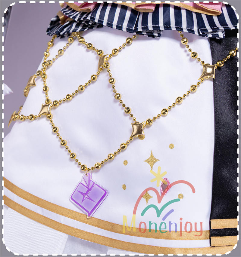 Monenjoy　プロセカ　暁山瑞希 コスプレ衣装  あきやまみずき　  プロジェクトセカイ　  コスチューム 25時、ナイトコードで 　イベント