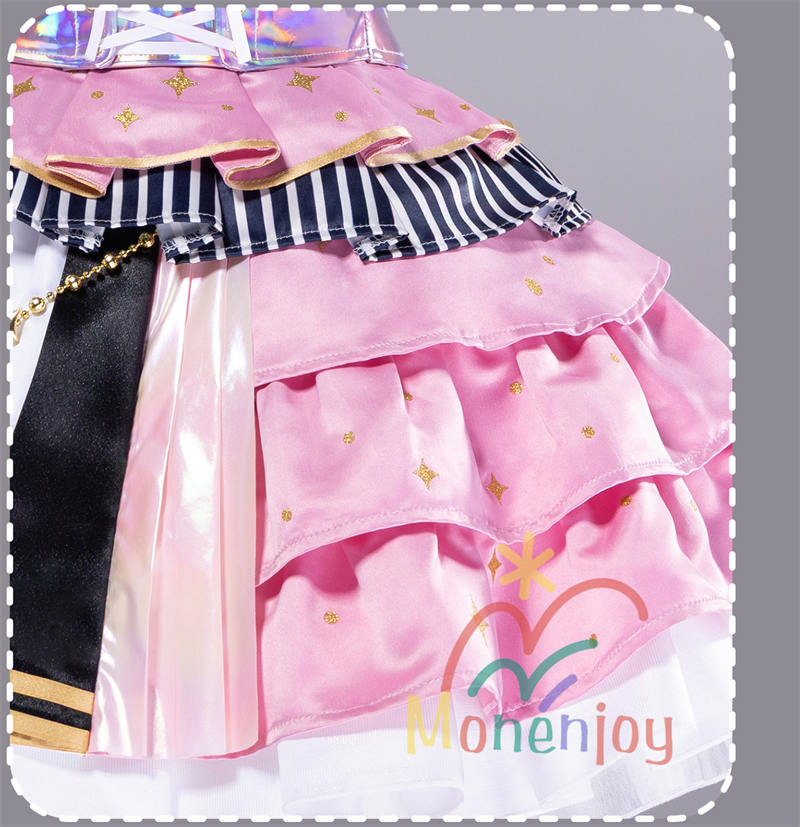 Monenjoy　プロセカ　暁山瑞希 コスプレ衣装  あきやまみずき　  プロジェクトセカイ　  コスチューム 25時、ナイトコードで 　イベント