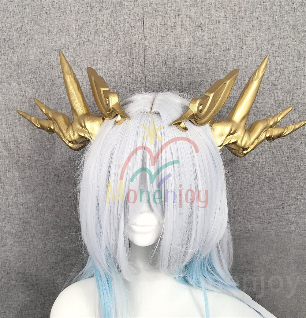 Monenjoy　アークナイツ 音律聯覚2026 司霆レイズ コスプレ道具　角　剣モデル　Leizi the Thunderbringer　イベント舞台対応 MONENJOY