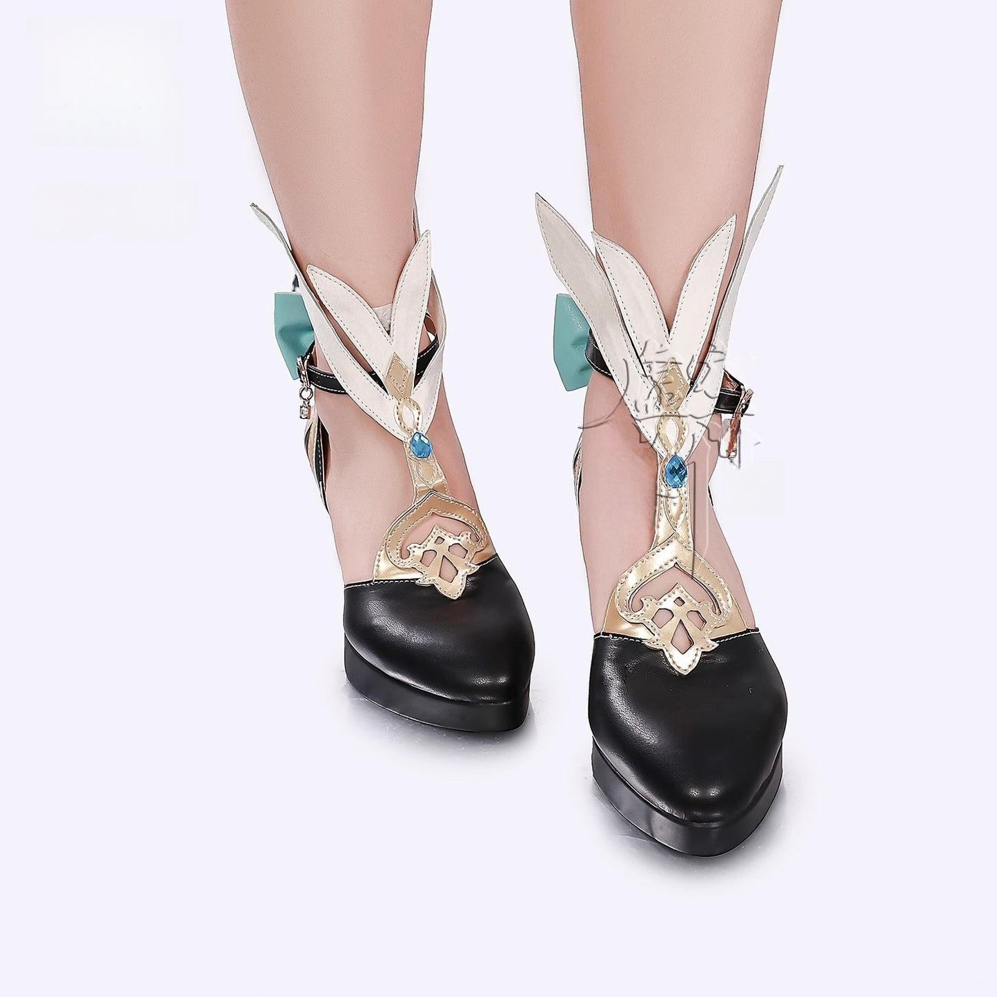 Monenjoy 原神 エスコフィエ コスプレ道具　Escoffier　シューズ　靴　GS1165 - Monenjoy