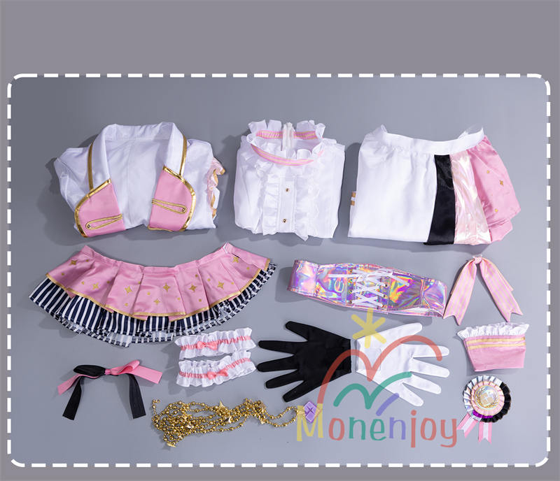 Monenjoy　プロセカ　暁山瑞希 コスプレ衣装  あきやまみずき　  プロジェクトセカイ　  コスチューム 25時、ナイトコードで 　イベント