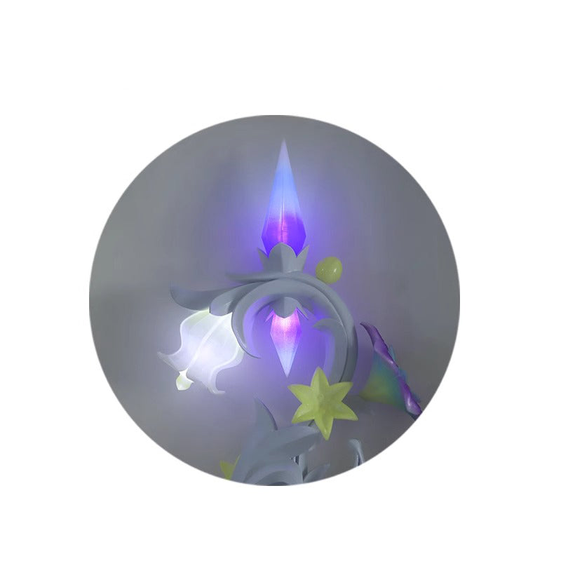 Monenjoy　原神 ルミドゥースの挽歌(エミリエモチーフ武器)　発光　コスプレ道具　Lumidouce Elegy　武器レプリカ　1：1レプリカ　モデル　 - Monenjoy