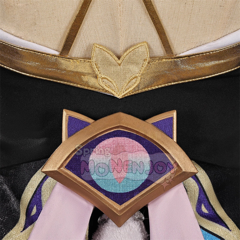 Monenjoy　崩壊スターレイル サフェル　コスプレ衣装　タイツ　オンパロス　黄金裔　HonkaiStarRail 　Cipher コスプレ 　鞄＋腿カバー付GS1429 - Monenjoy