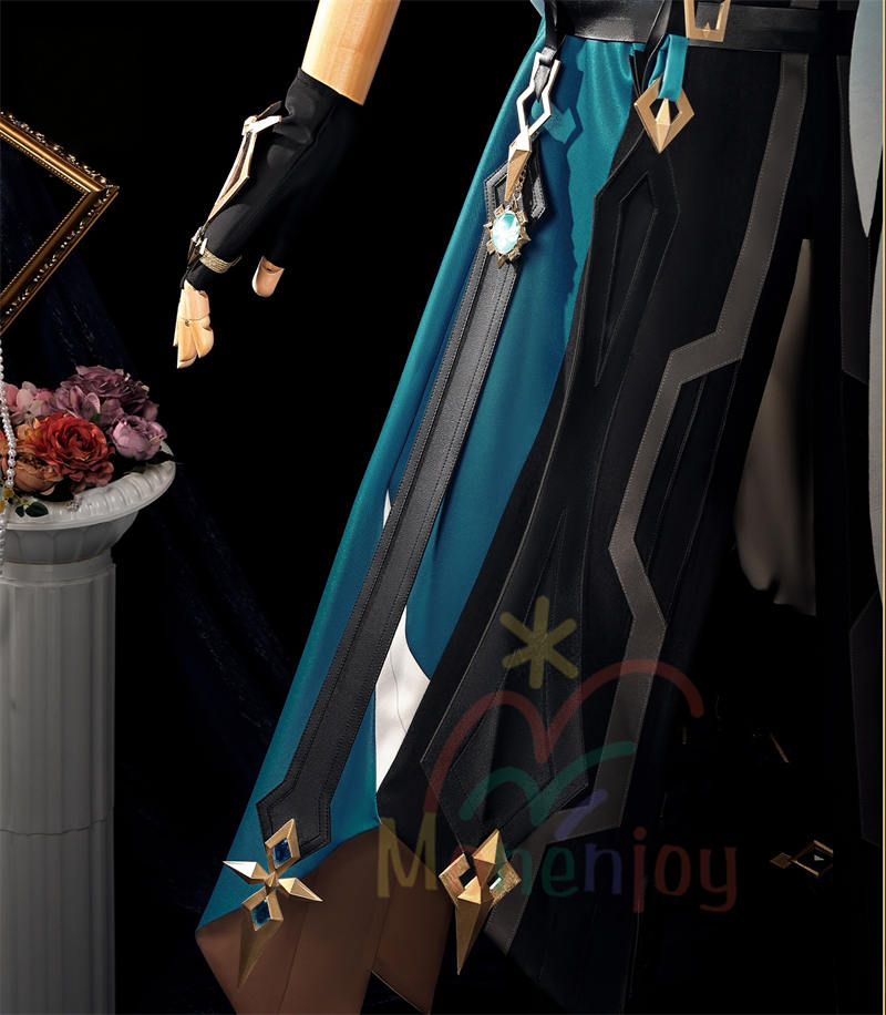 Monenjoy 原神 ファルカ コスプレ衣装 ナドクライ編Varka コスチューム　モンド / 西風騎士団　（フルセット）イベント・仮装に最適 西風騎士団 大団長