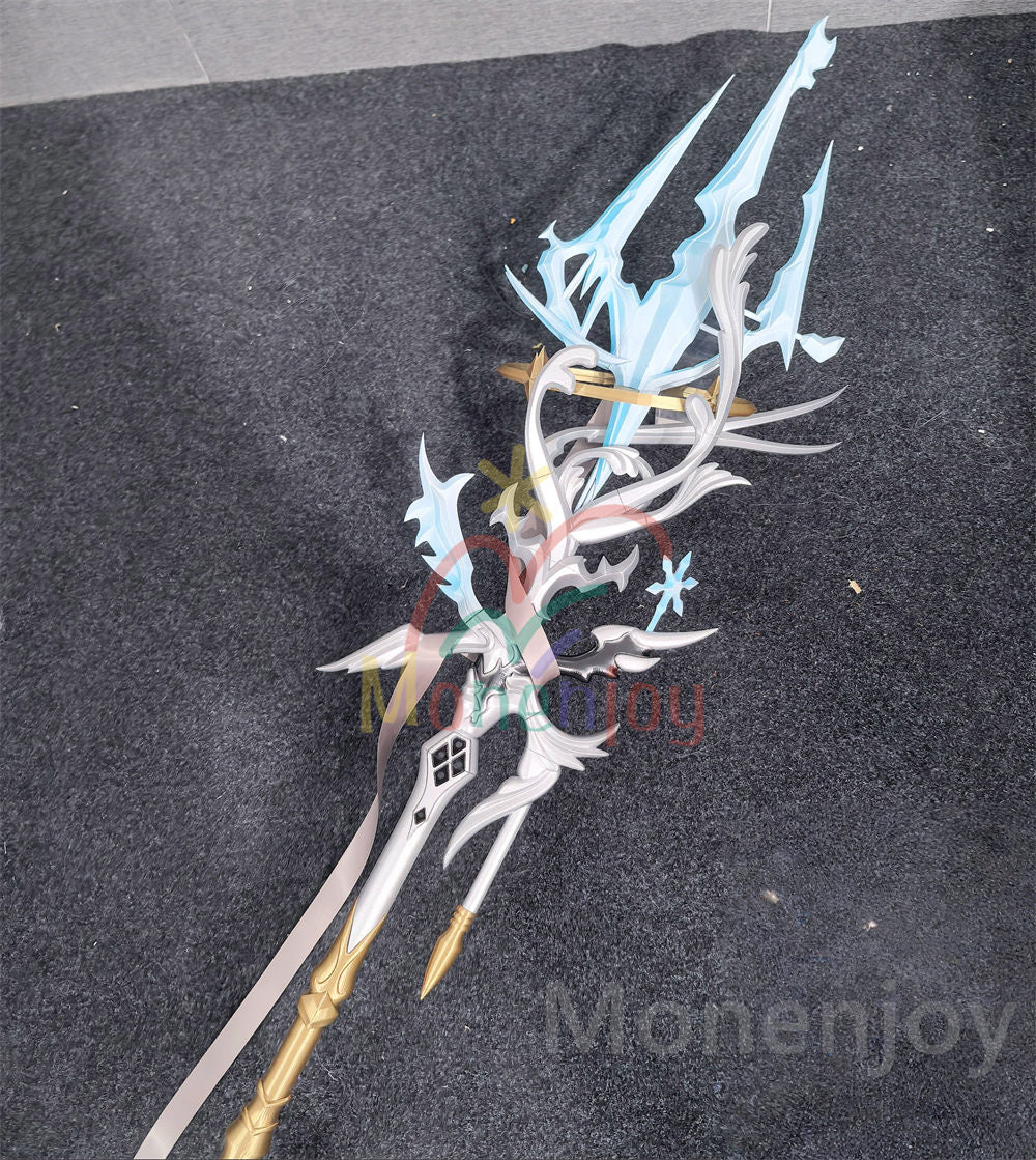 Monenjoy　アークナイツ　ネクラス　長柄武器モデル　晶化の信念 コスプレ道具　イベント　死芒 Necrass　レプリカ　音律聯覚特別モデル イベント舞台対応 Monenjoy