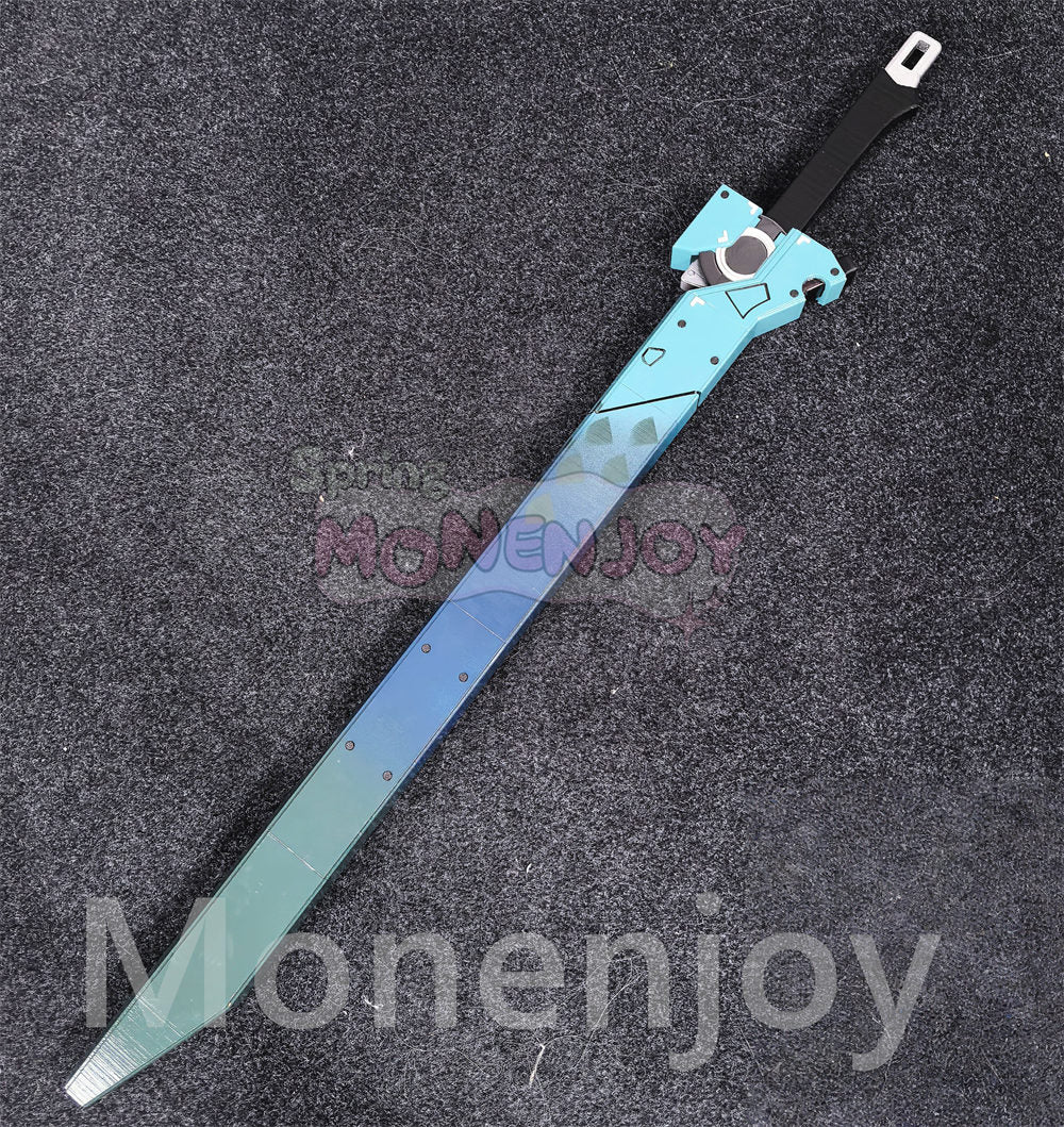 Monenjoy　エンドフィールド　チェン・センユー　 仰止　モチーフ武器　片手剣　100cmレプリカ アークナイツ　イベント舞台対応　 MONENJOY
