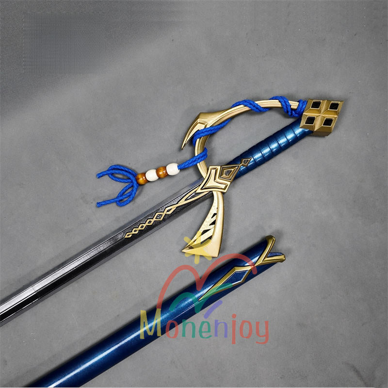 Monenjoy　アークナイツ　凛御シルバーアッシュ　片手剣　110cm　コスプレ道具 剣柄分解可能　武器モデレ　レプリカ　武器　イベント