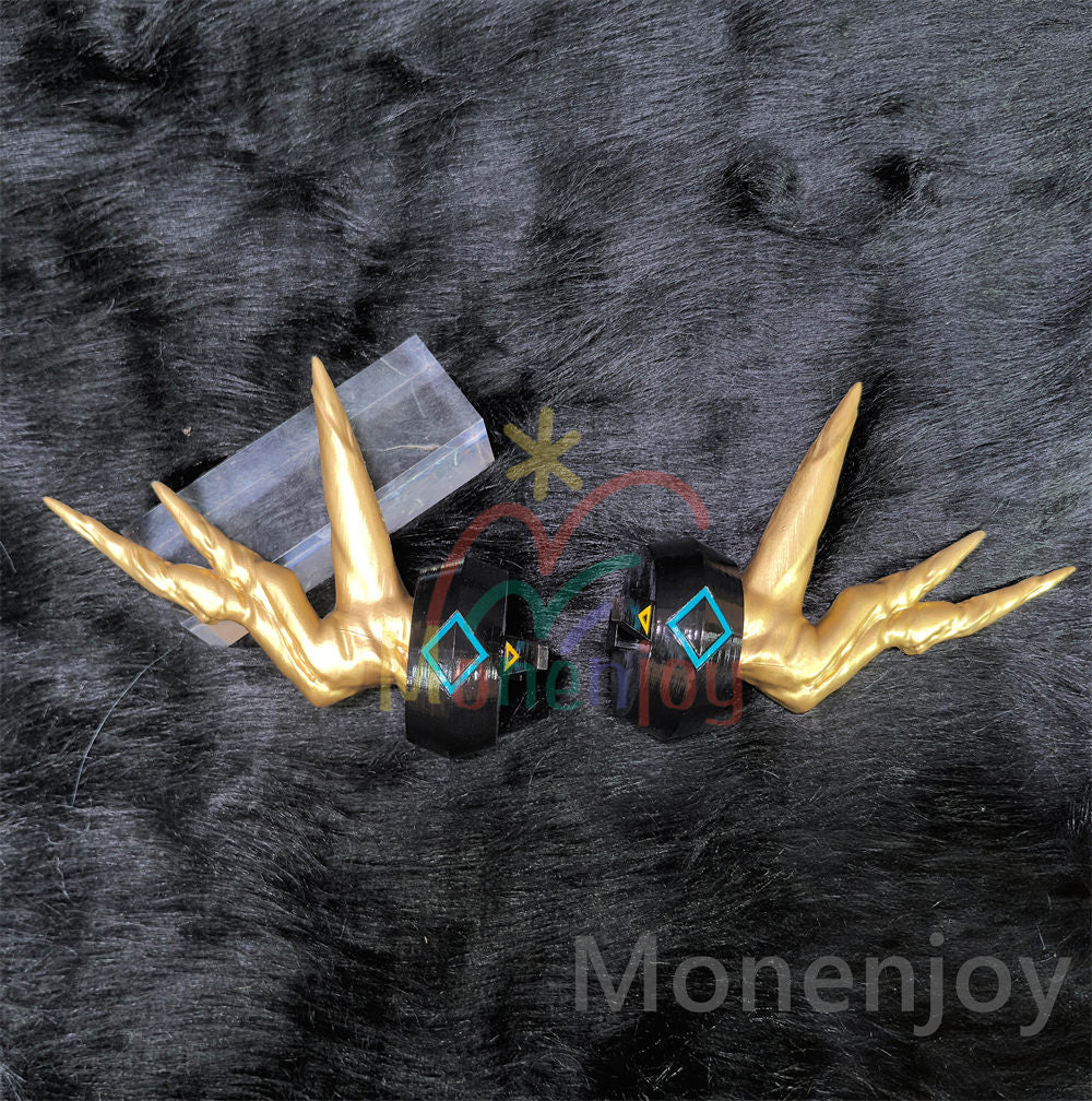 Monenjoy　アークナイツ　 司霆レイズ　角　片手剣　120cm　コスプレ道具 Leizi the Thunderbringer　イベント舞台対応 Monenjoy