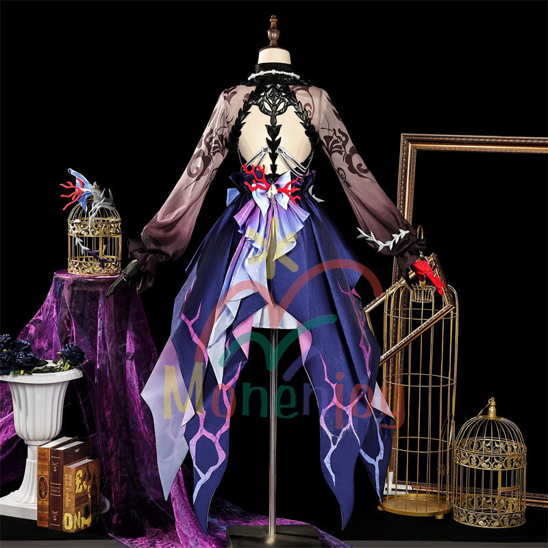 Monenjoy   崩壊スターレイル  セイレンス　コスプレ衣装　Hysilens　Honkai：Star Rail オンパロス/スティコシア　コスプレ衣装　イベント　