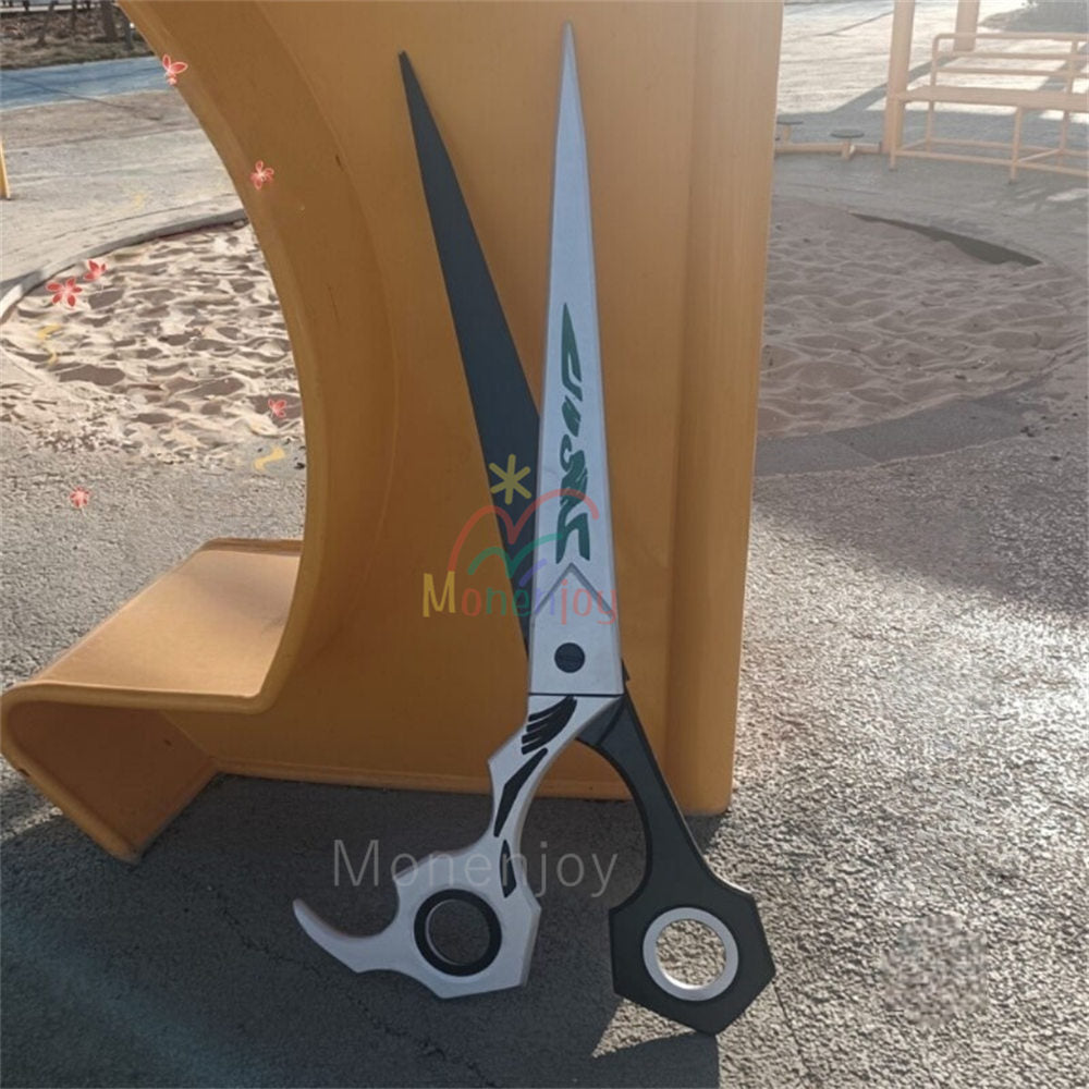 Monenjoy　GACHIAKUTA ガチアクタ　リヨウ コスプレ道具　武器モデル　ハサミ　ザ・リッパー　鋏　アクセサリー　120cm　140cm MONENJOY