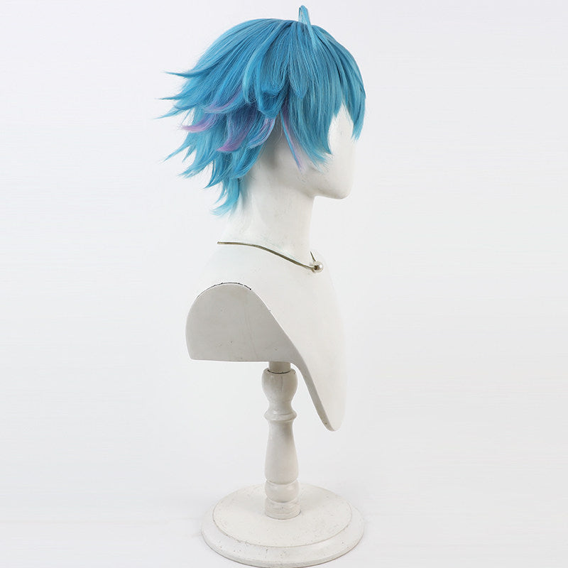 Monnejoy　鳴潮　ブラント　ウィッグ　Brant カツラ　青色　鬘　耐熱ウィッグ マットシルク 自然感　仮装
