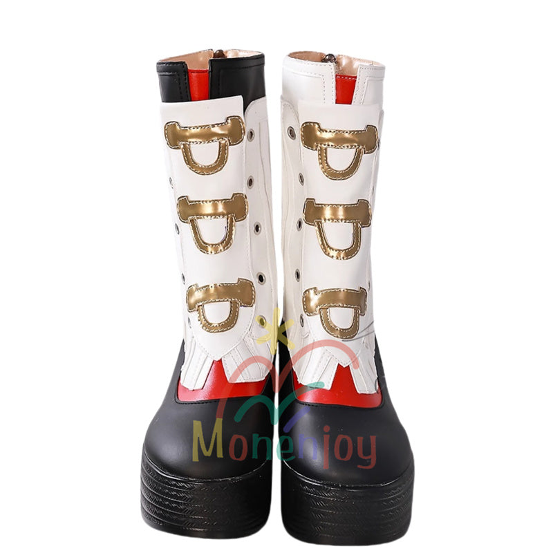 Monenjoy ゼンレスゾーンゼロ  儀玄 シューズ　イーシェン　ブーツ　コスプレ道具　パーティ　コスチュームGS1431