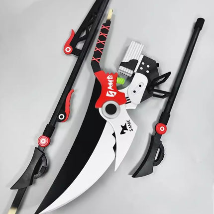 Monenjoy ゼンレスゾーンゼロ　エレン・ジョー　武器180cm　レプリカ　サメ　コスプレ道具　PVC+木製造　ヴィクトリア家政　ゼンゼロ/ZZZ　舞台道具　撮影道具 - Monenjoy