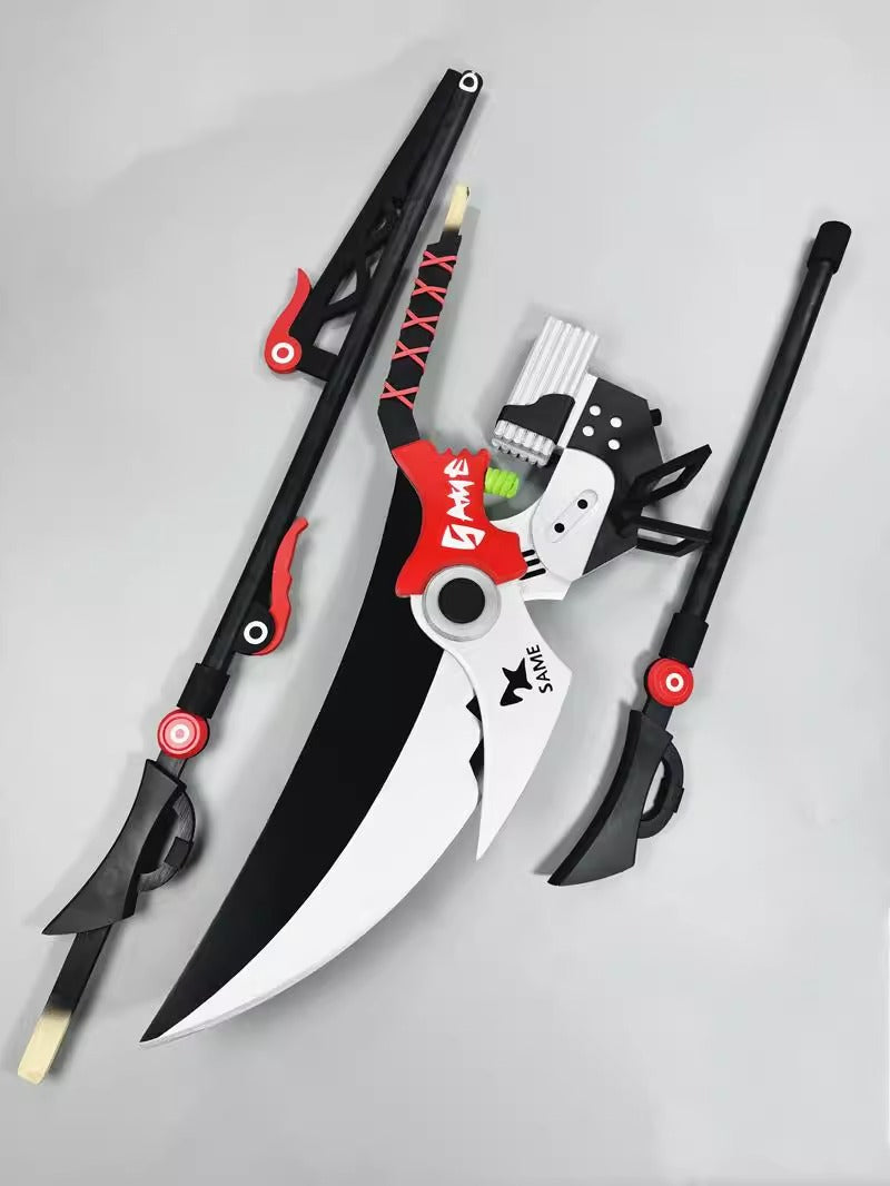 Monenjoy ゼンレスゾーンゼロ　エレン・ジョー　武器180cm　レプリカ　サメ　コスプレ道具　PVC+木製造　ヴィクトリア家政　ゼンゼロ/ZZZ　舞台道具　撮影道具 - Monenjoy