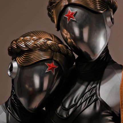 Monenjoy Atomic Heart 　ヘルメット　アトミックハート　コスプレ道具　イベント　仮面　マスク - Monenjoy