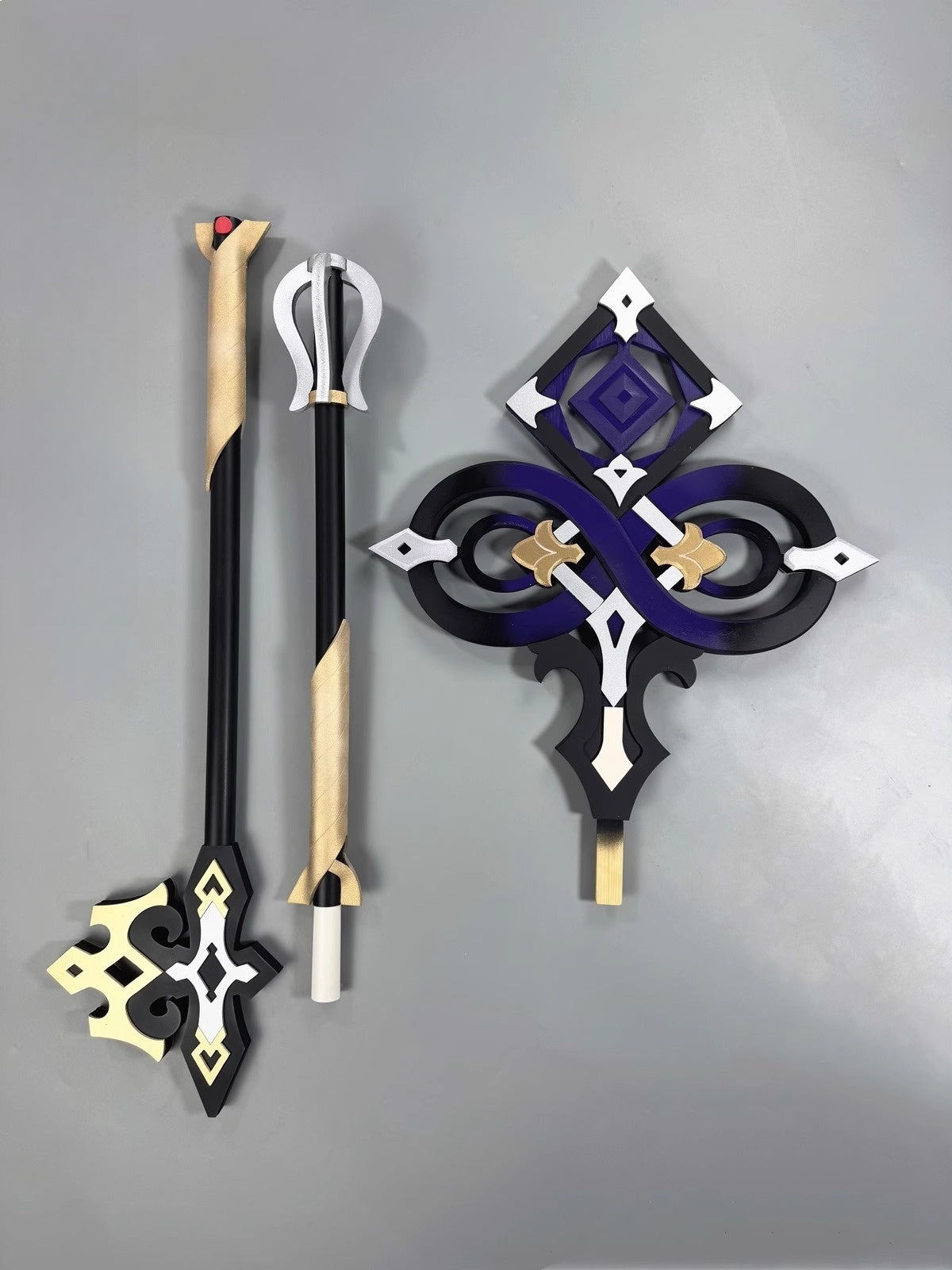 Monenjoy 崩壊スターレイル マダムヘルタ 法杖　The Herta　180cm　魔女　宇宙ステーション「ヘルタ」　天才クラブ　コスプレ道具　武器レプリカ　 - Monenjoy