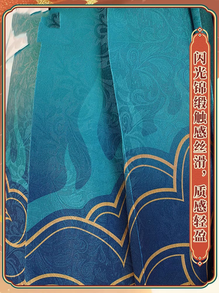 Monenjoy 崩壊スターレイル 雲璃（うんり） コスプレ衣装　ワンピース　礼服　かわいい　豪華アクセサリー　武器レプリカ追加可能 - Monenjoy