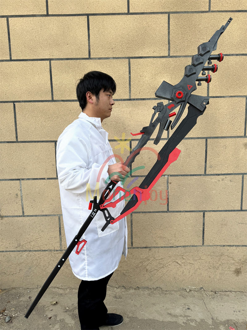 Monenjoy　アークナイツ　 ケオベ　コスプレ道具　180cm　武器モデル　レプリカ　 Ceobe　 木＋EVA材質　 明日方舟　 Arknights