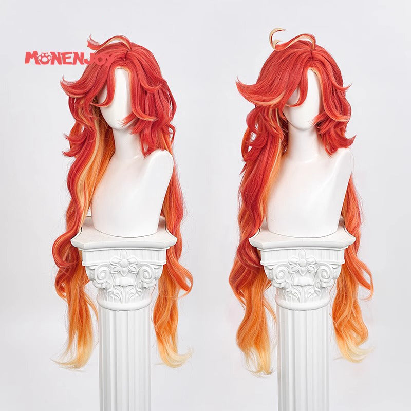 Monenjoy　原神 マーヴィカ ウィッグ　カツラ　コスプレ道具 - Monenjoy
