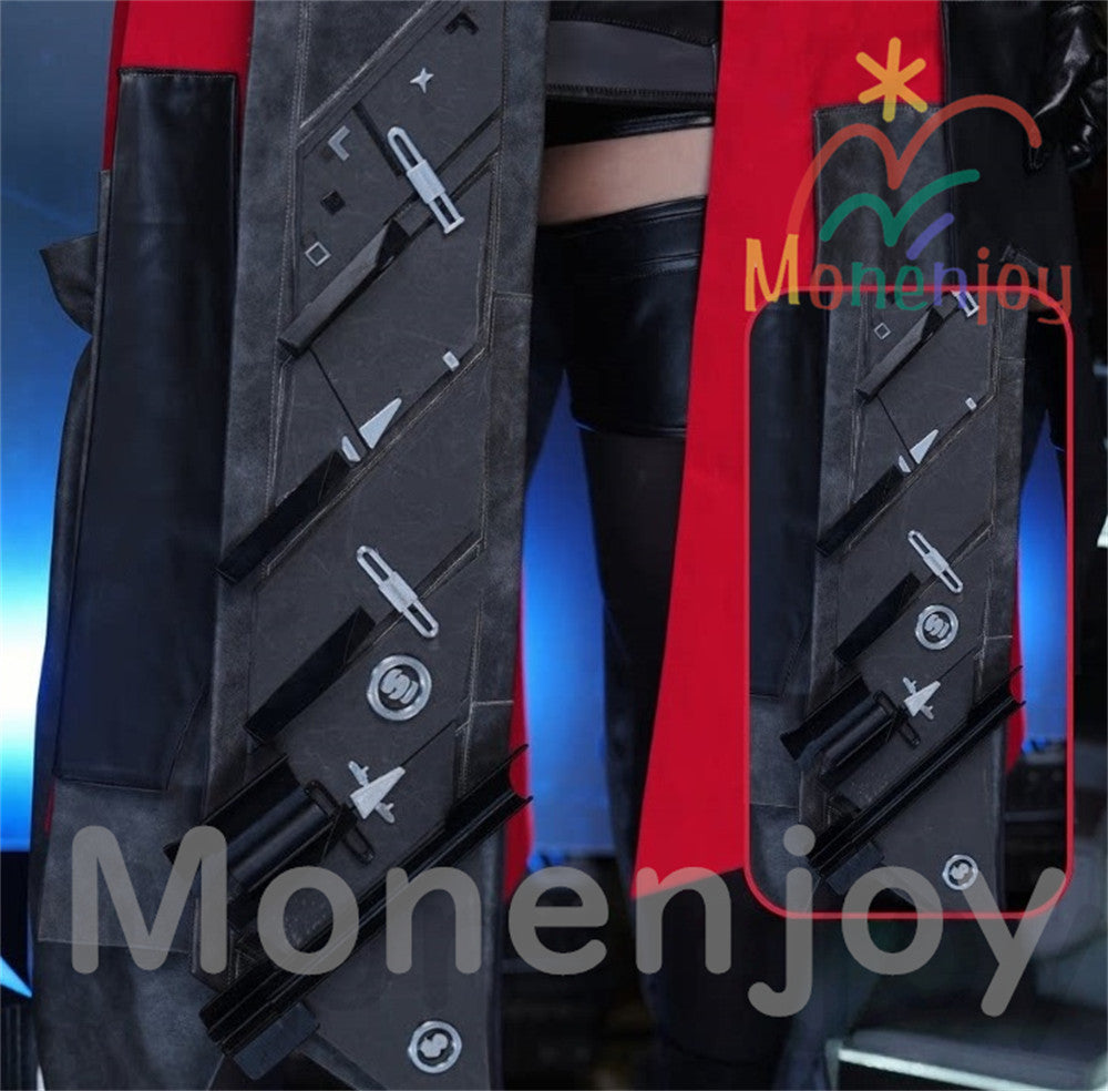 Monenjoy コスプレ衣装　 アークナイツ 星6　ギルベルタ　尻尾＋耳飾り＋イヤリング付　実物化　3d樹脂アクセサリー　 コスプレ衣装イベント Monenjoy