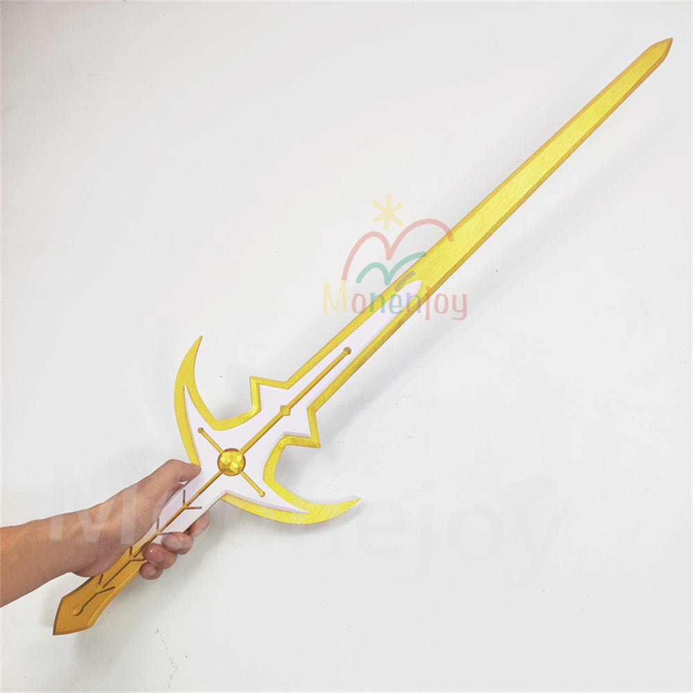Monenjoy　原神　げんしん 主人公 蛍空　モチーフ武器　コスプレ道具　100cm　木＋EVA材質　レプリカ　剣モデル　イベント舞台対応 MONENJOY