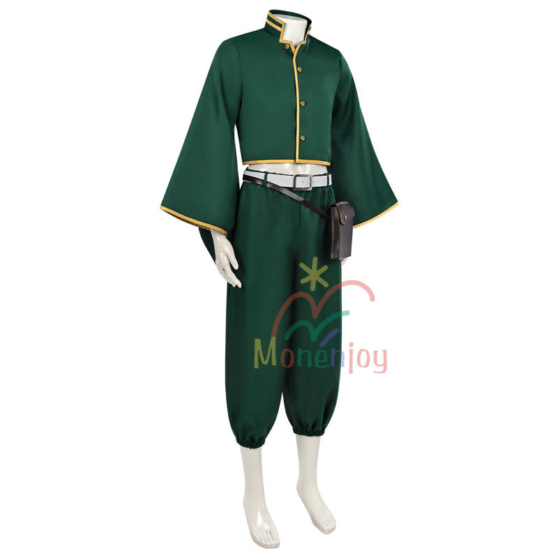 Monenjoy　デッドアカウント　縁城 蒼吏　コスプレ衣装緑色　霞流 括　えにしろ そうじ　仮装　舞台服　コスチューム