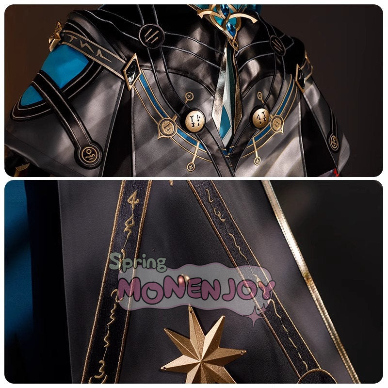 Monenjoy 崩壊スターレイル アナイクス 神悟の樹庭　コスプレ衣装　 豪華3ｄ樹脂アクセサリー　 Anaxa HonkaiStar Rail GS1425 - Monenjoy