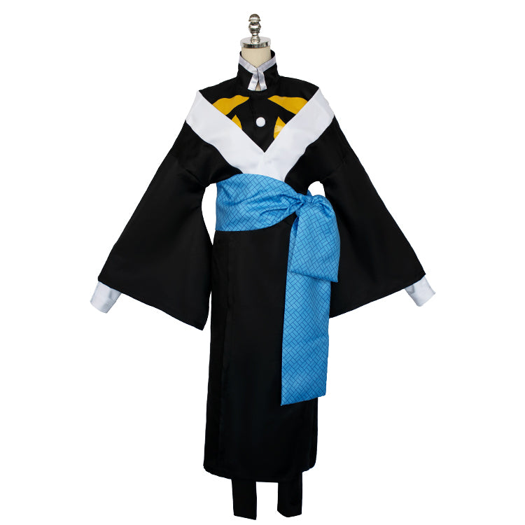 Monenjoy　鬼滅の刃　獪岳　和服　浴衣　コスチューム　上弦の陸 かいがく　コスプレ衣装